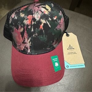 Prana Multicolor Cap with Black Mesh